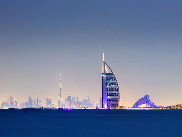 dubai-nov-17-2017-skyline-dubai-night-with-burj-al-arab-foreground-united-arab_38324-10